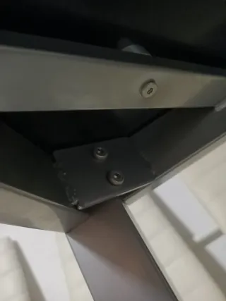 Mesa Cristal y 4 Sillas