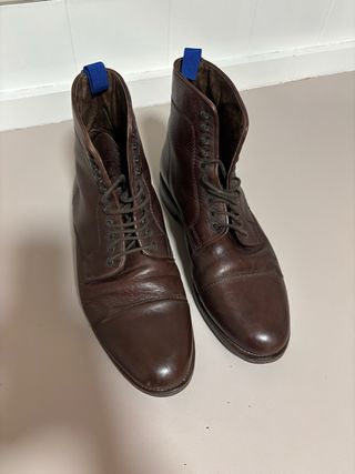 Botines Purificación García Marrones