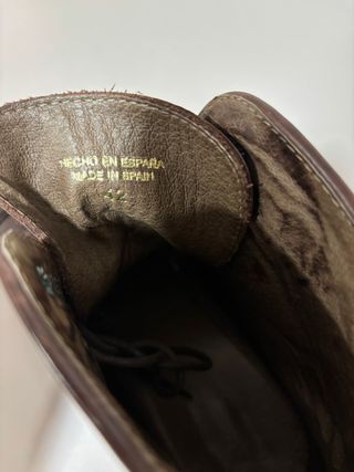 Botines Purificación García Marrones