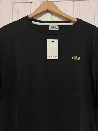 Camiseta Lacoste Negra Talla M