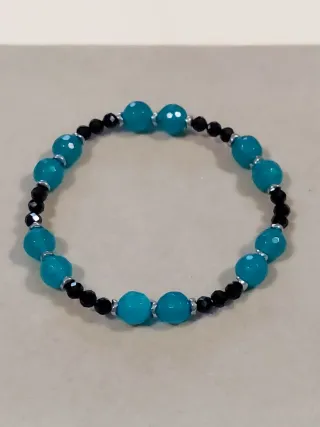 Collana con petre naturale di Giada Ghiaccio