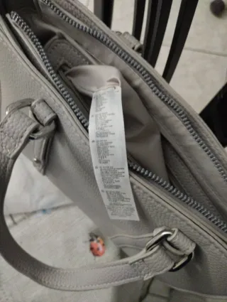 Borsa Carpisa grigio perla