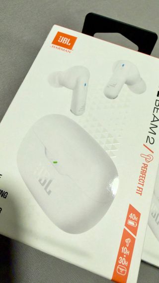Auriculares JBL Wave Beam 2 Blancos