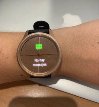 Reloj Garmin Dorado y Negro