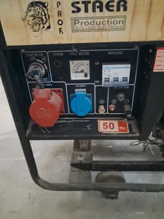 Generador Diésel STÄRKER SDG 5500 CLE