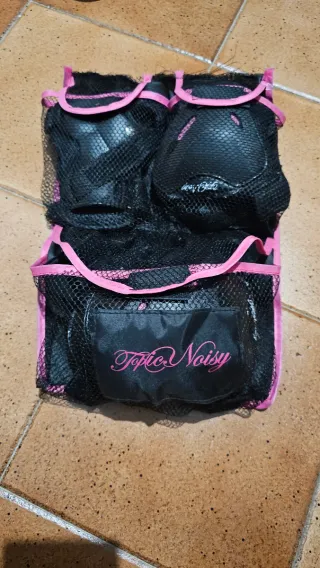 Patines Oxelo Talla 38-41 + Casco y Protecciones