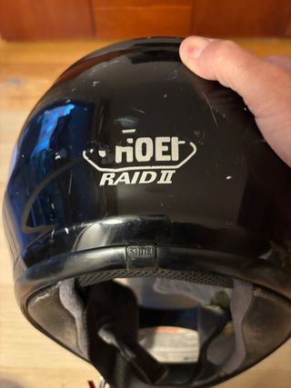 Casco Moto SHOEI RAID II Negro Talla L