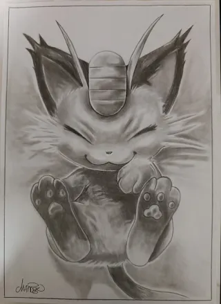 Disegno Pokémon a matita