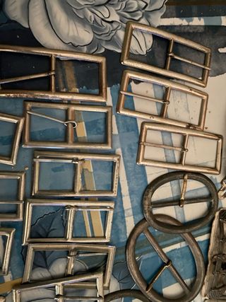 Lote 88 Hebillas Vintage Metálicas