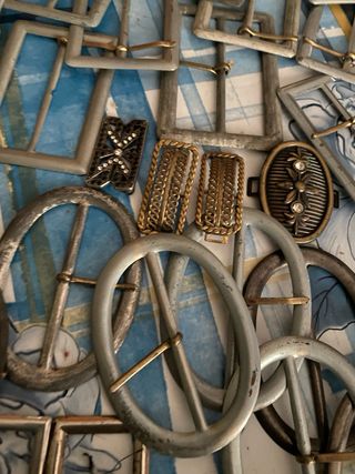 Lote 88 Hebillas Vintage Metálicas