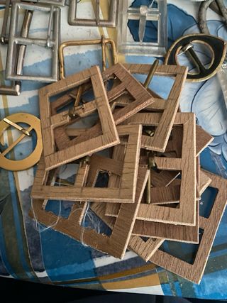 Lote 88 Hebillas Vintage Metálicas