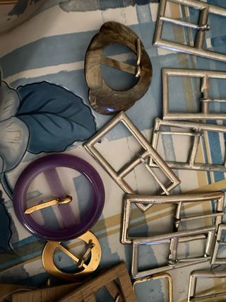 Lote 88 Hebillas Vintage Metálicas