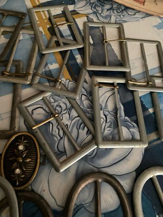 Lote 88 Hebillas Vintage Metálicas