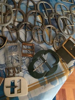 Lote 88 Hebillas Vintage Metálicas