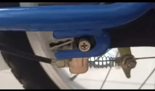 Bicicleta infantil azul