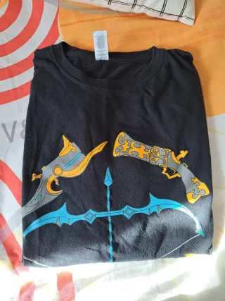 ADCARRY Camiseta Negra con Diseño de Armas