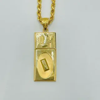 Colgante Báscula Tanita 18K Hueco