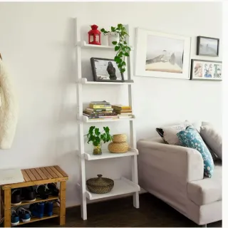 Estantería Escalera Ikea Blanca