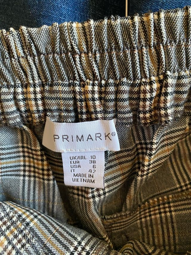 Pantalón ancho estampado Primark Talla M