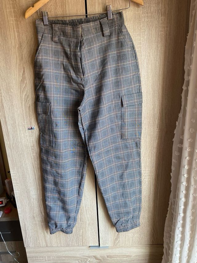 Pantalón ancho estampado Primark Talla M