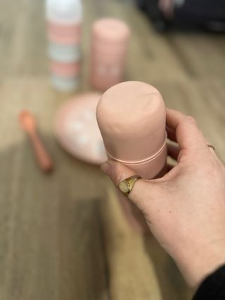 Kit Biberones y Plato Rosa Bebé