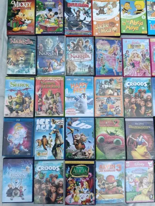 OFERTA LOTE Películas DVD DISNEY DIBUJOS ANIMADOS