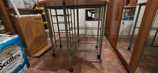 Mesa de madera plegable