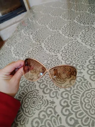 Gafas de sol Tom Ford Marrón y Dorado