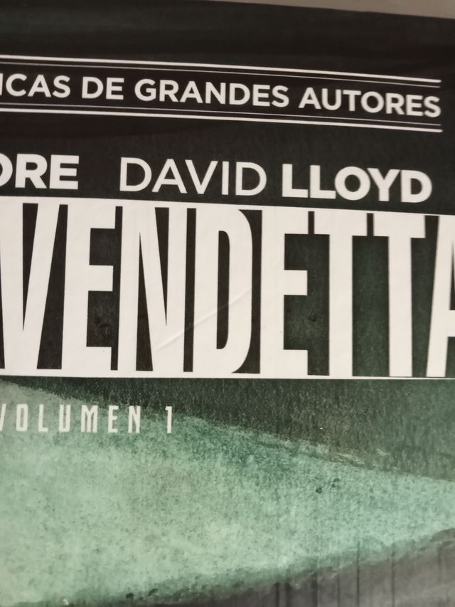Cómic V de Vendetta Novela Gráfica Volumen 1 ECC