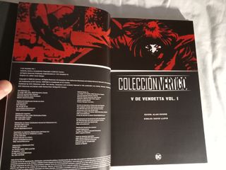 Cómic V de Vendetta Novela Gráfica Volumen 1 ECC