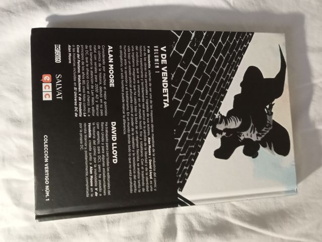 Cómic V de Vendetta Novela Gráfica Volumen 1 ECC