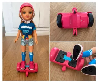 Nancy Patinete Hoverboard Rosa