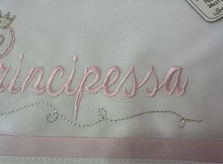 Completo lenzuola Principessa 100% Cotone