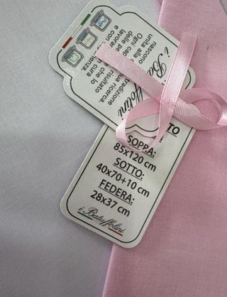 Completo lenzuola Principessa 100% Cotone