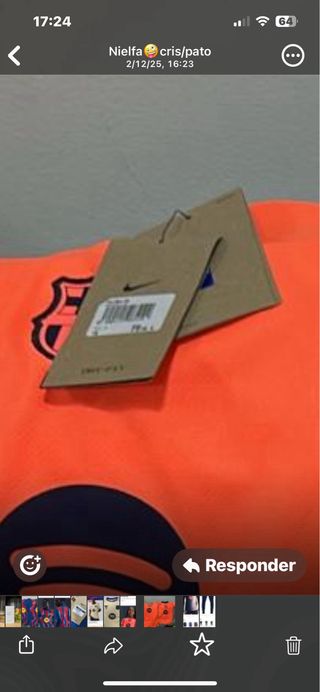 Camiseta FC Barcelona Tallas niño/niña S, L,