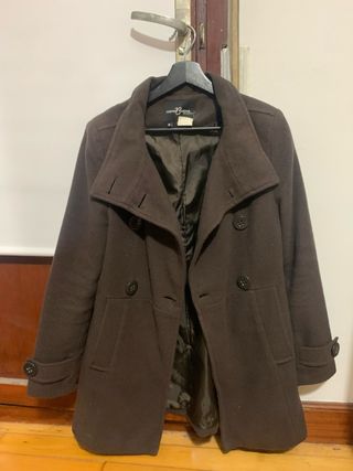 Abrigo Visto Bueno Talla M Marrón