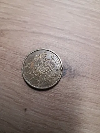 Moneda 100 pts Rey Juan Carlos I 1989