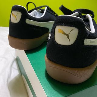 Zapatillas Puma Palermo Negras y Blancas