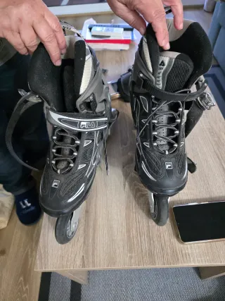 Protecciones Patines Fila (Rodillas, Codos, Muñeca