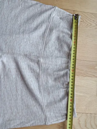 Leggings fitness Beige jaspeado domyos Mujer XL