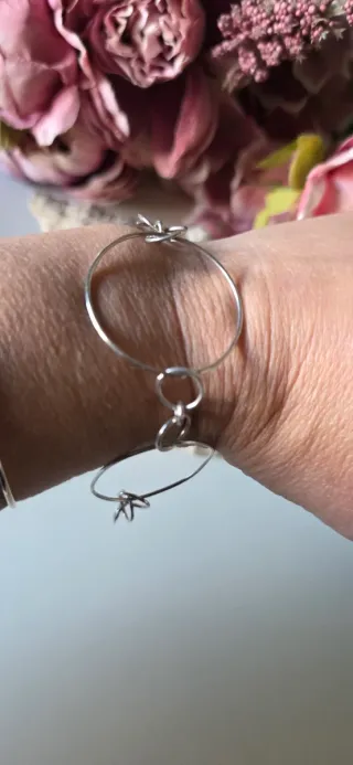 Pulsera Plata Vintage Años 70