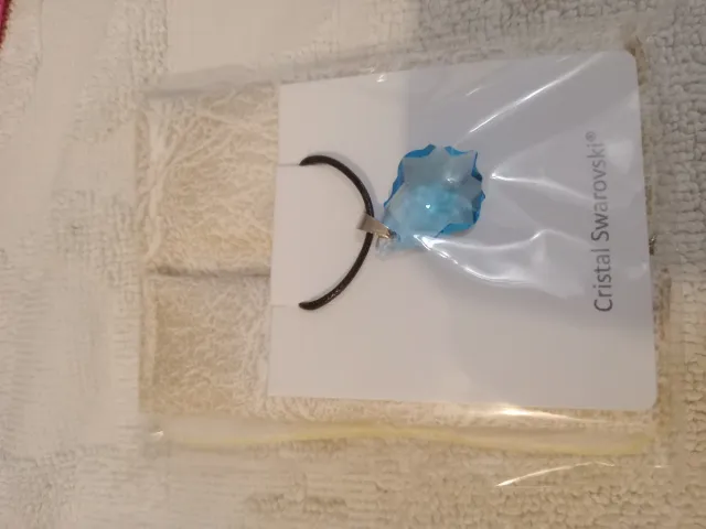 Colgante Cristal Swarovski Azul