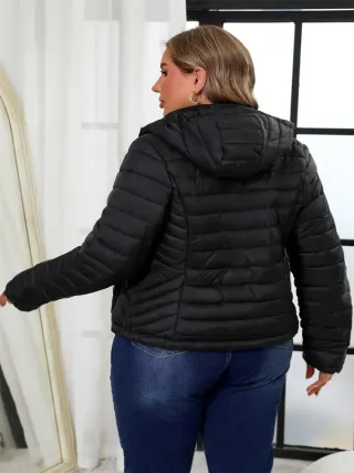 Chaqueta acolchada negra talla 5XL NUEVO