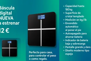 Báscula Digital Nueva 12€