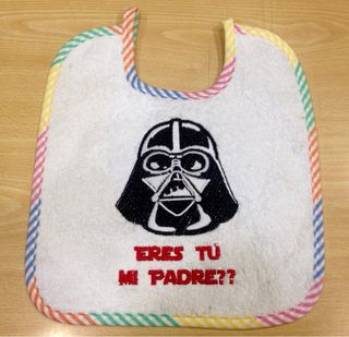 Babero Darth Vader Eres tú mi padre?