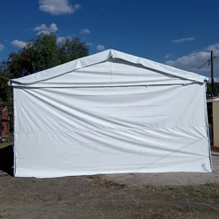 Lona para carpa blanca