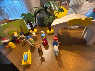 Belén de Madera para bebés/niños