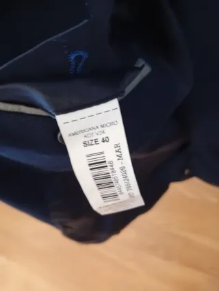 Traje de chaqueta azul marino Álvaro Moreno