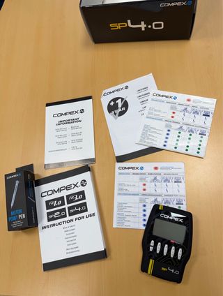 Compex SP 4.0 + Lápiz punto Motor + Parches