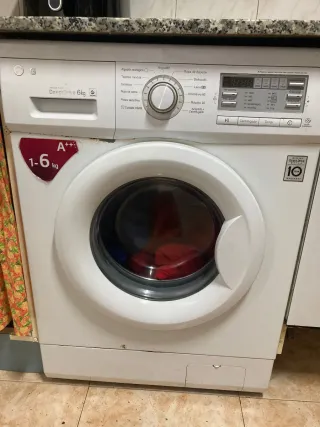 Lavadora LG Direct Drive 6kg
